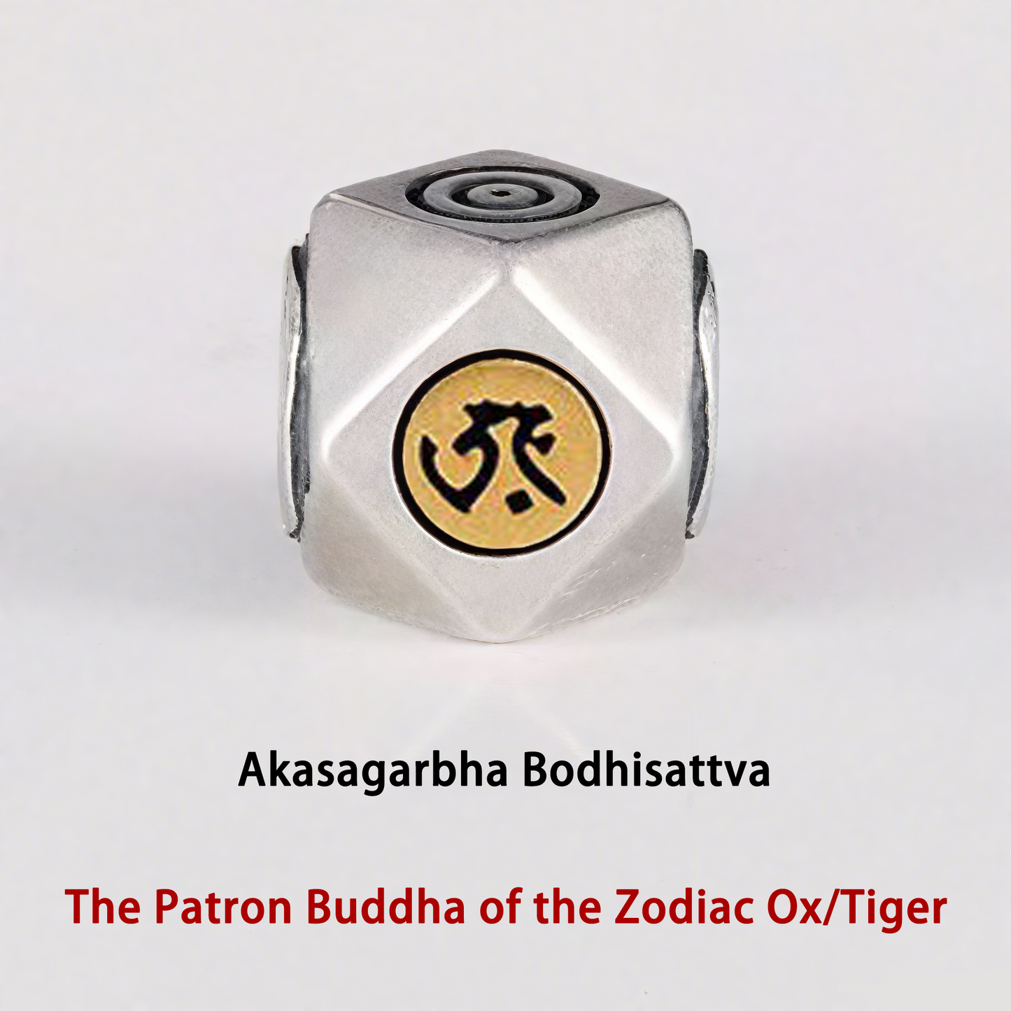 Braided Bracelet Protecting for Zodiac Ox/Tiger by Akasagarbha Bodhisattva