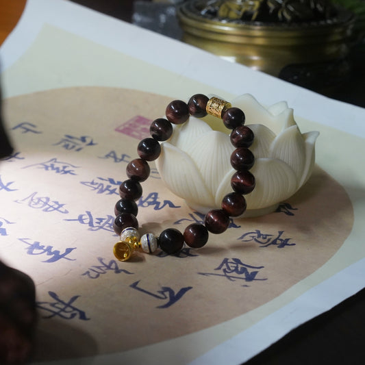 Protection-Red Tiger's Eye-Fire