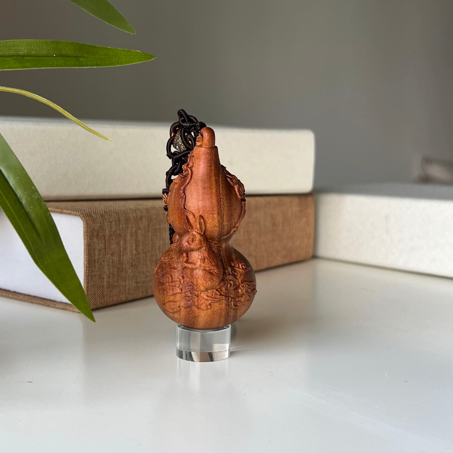 Woodcarving Gourd of Chinese Zodiac - Rabbit