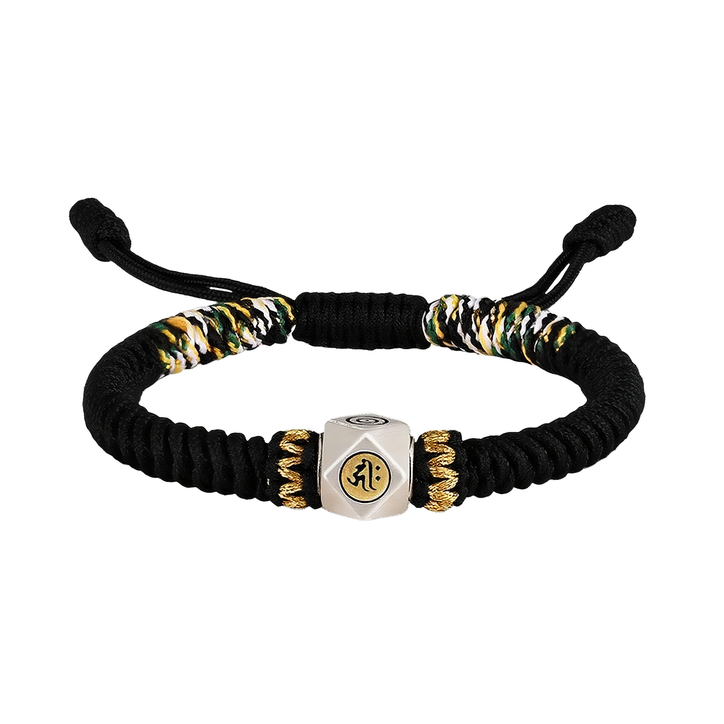 Braided Bracelet Protecting for Zodiac Rat by Thousand-Armed Guanyin