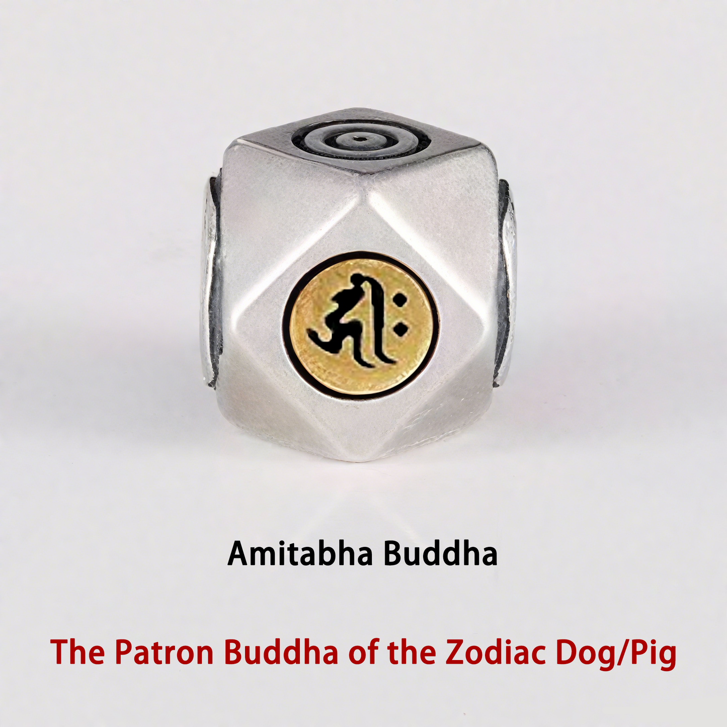 Braided Bracelet Protecting for Zodiac Dog/Pig by Amitabha Buddha