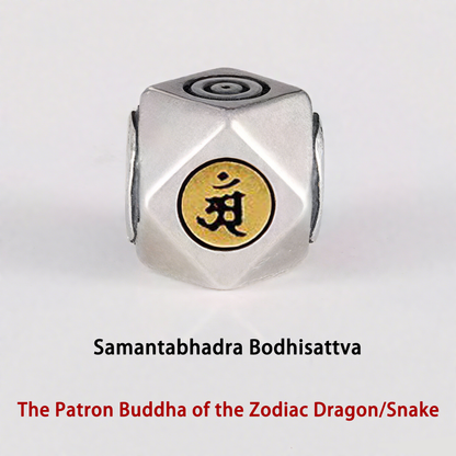 Braided Bracelet Protecting for Zodiac Dragon/Snake by Samantabhadra Bodhisattva