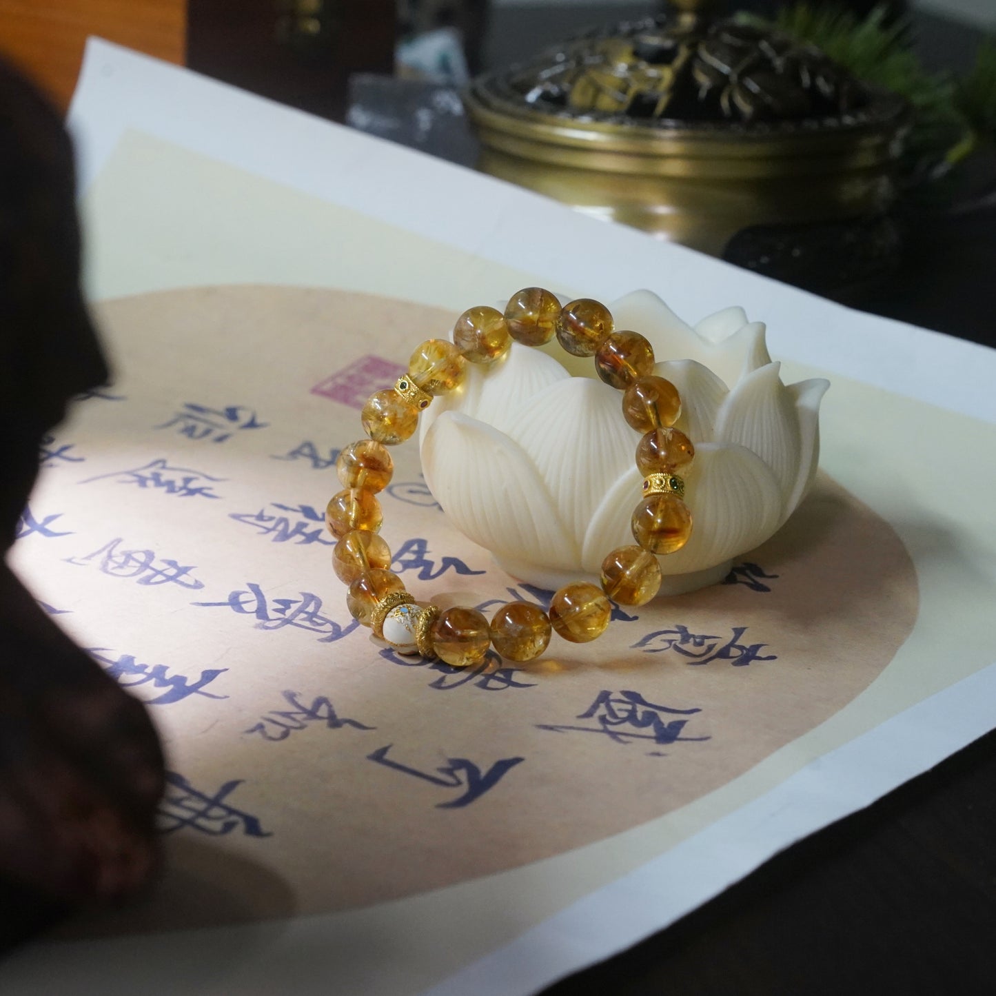 Wellness-Yellow Phantom Quartz-Earth