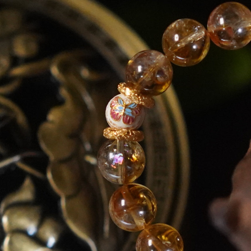 Wellness-Yellow Phantom Quartz-Earth