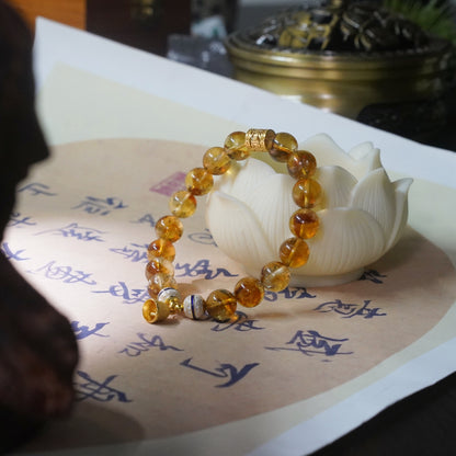 Protection-Yellow Phantom Quartz-Earth