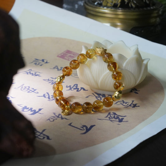 Wealth-Yellow Phantom Quartz-Earth