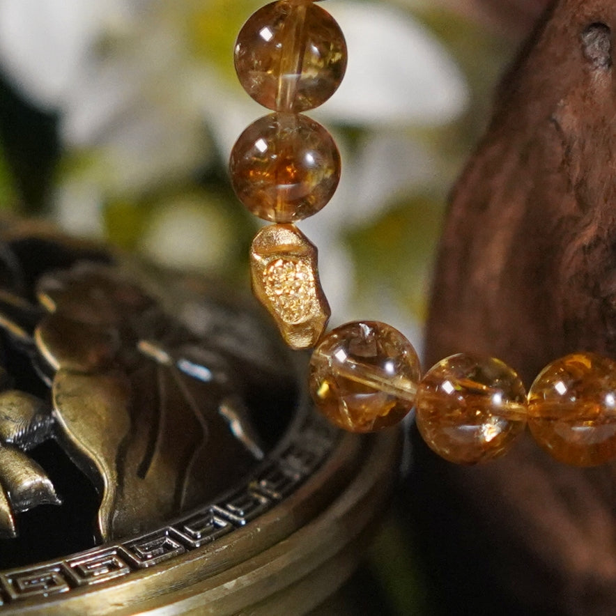 Wealth-Yellow Phantom Quartz-Earth