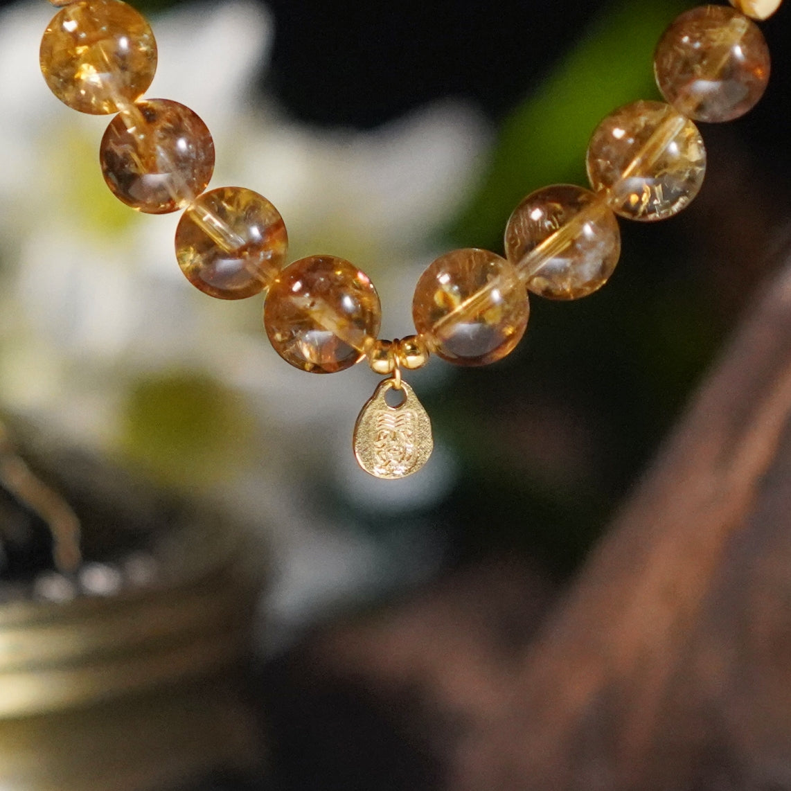 Wealth-Yellow Phantom Quartz-Earth