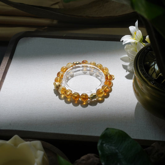 Wealth-Yellow Phantom Quartz-Earth