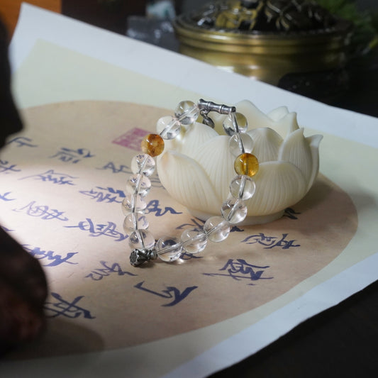 Purification-Yellow Phantom Quartz-Earth