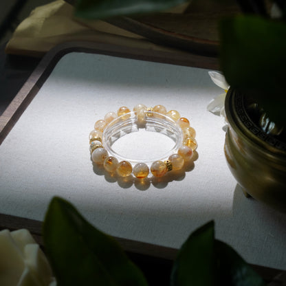 Wellness-Feathered Yellow Quartz-Earth