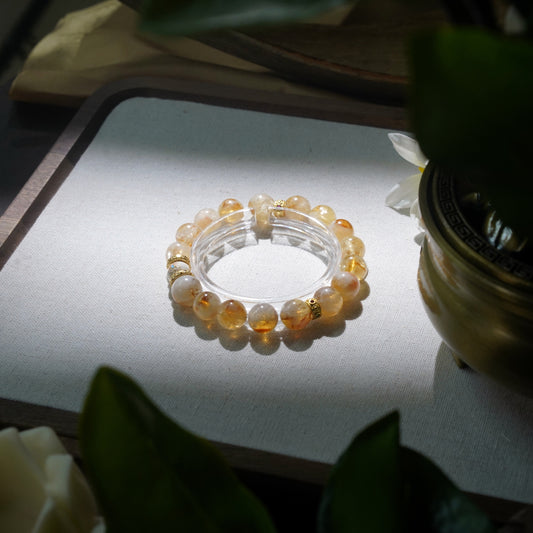 Wellness-Feathered Yellow Quartz-Earth