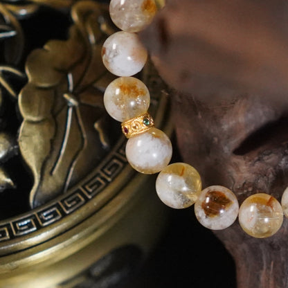 Wellness-Feathered Yellow Quartz-Earth