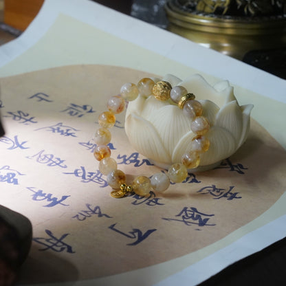 Success-Feathered Yellow Quartz-Earth