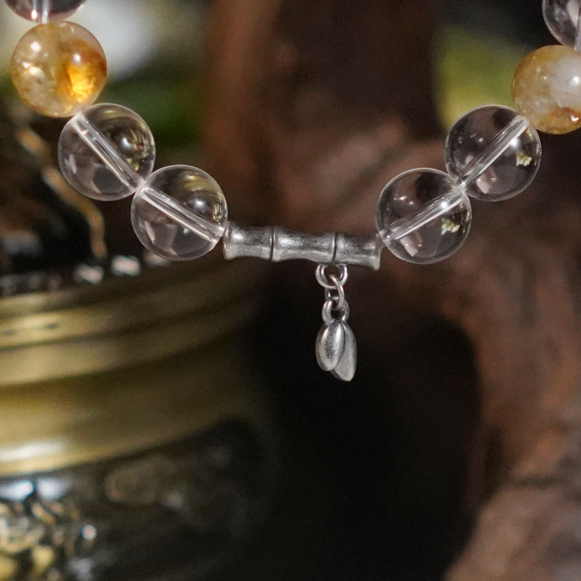 Purification-Feathered Yellow Quartz-Earth