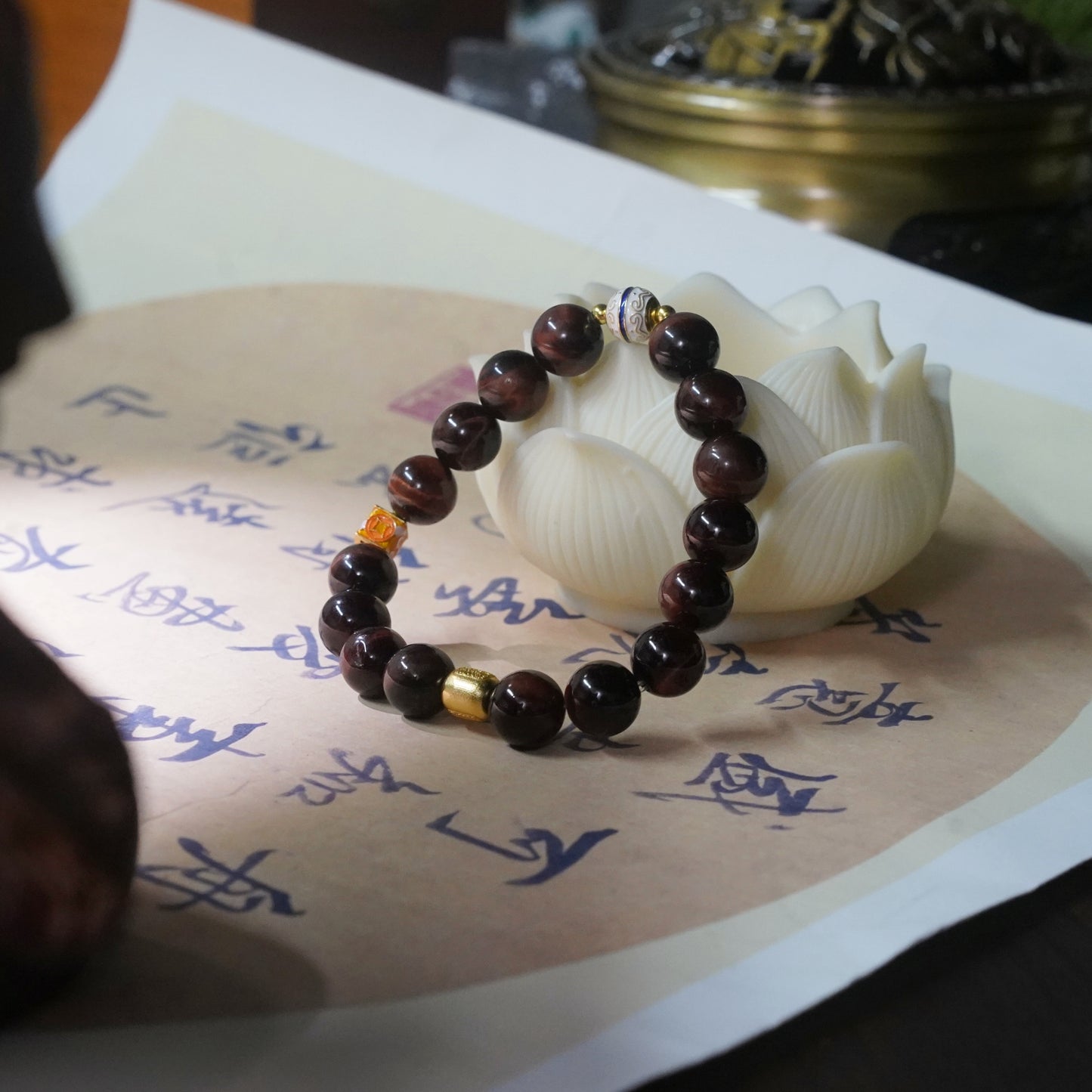 Wisdom-Red Tiger's Eye-Fire