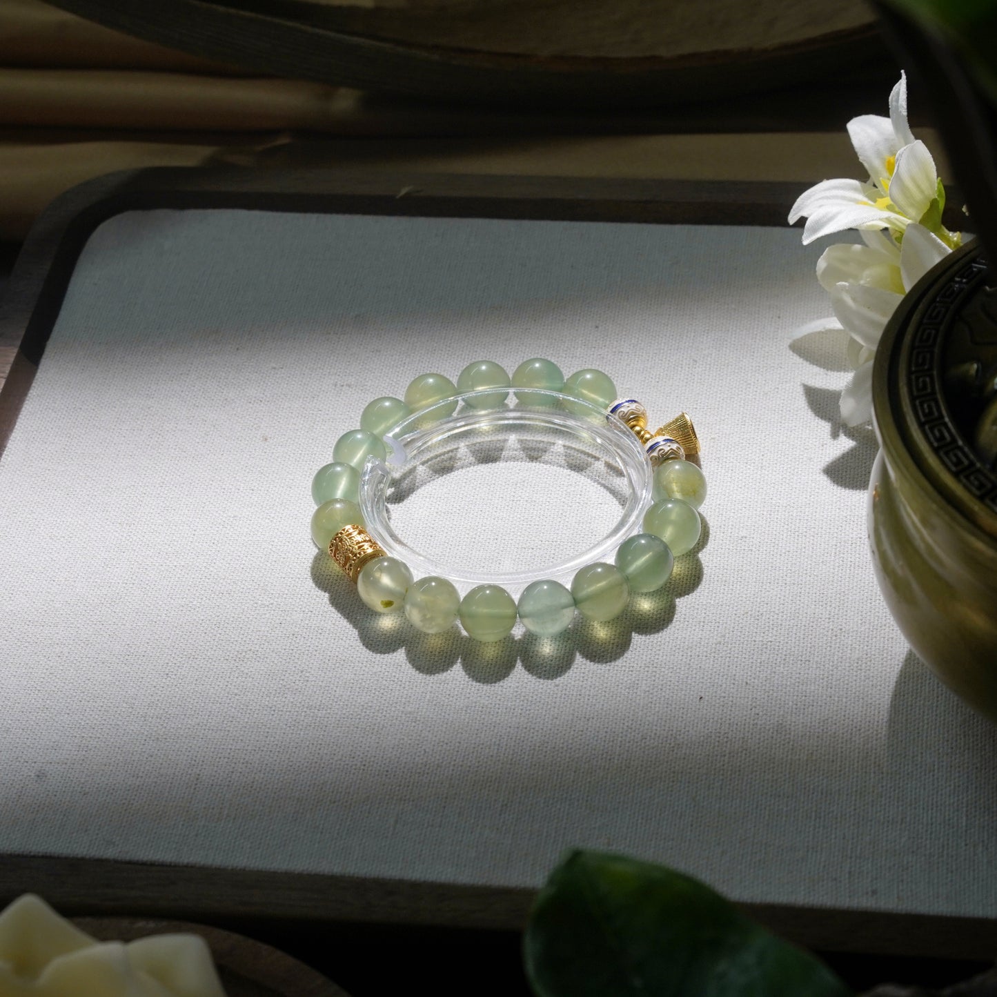 Protection-Prehnite-Wood