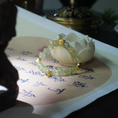 Wealth-Prehnite-Wood