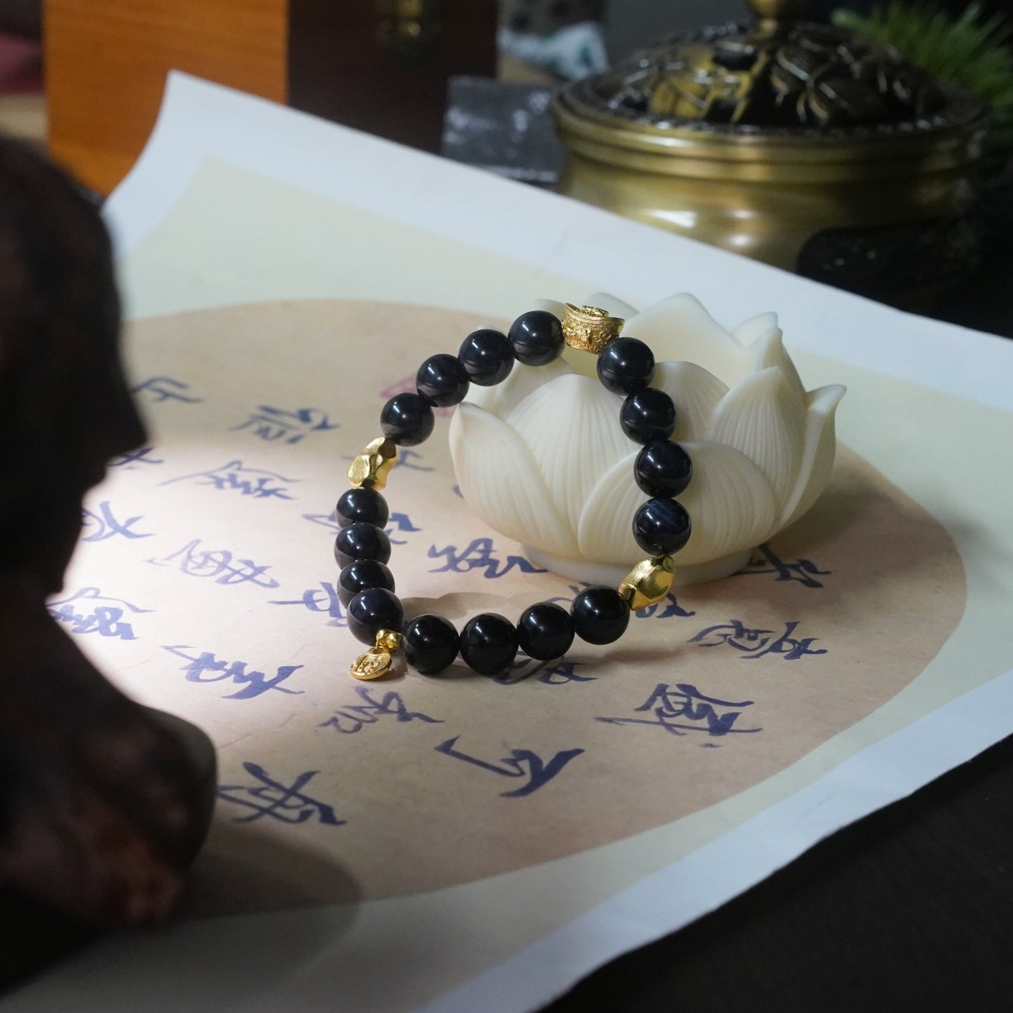 Wealth-Blue Tiger's Eye-Water