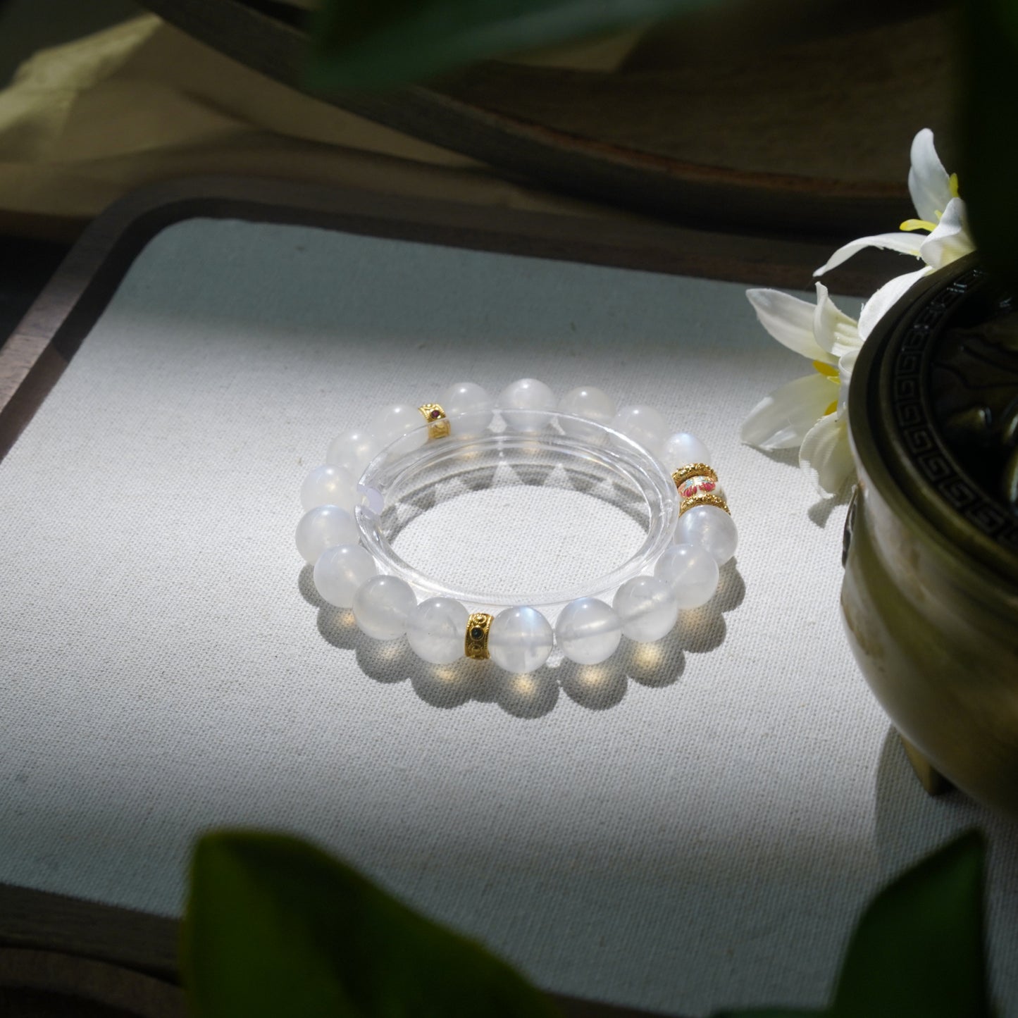 Wellness-Blue Moonstone-Metal