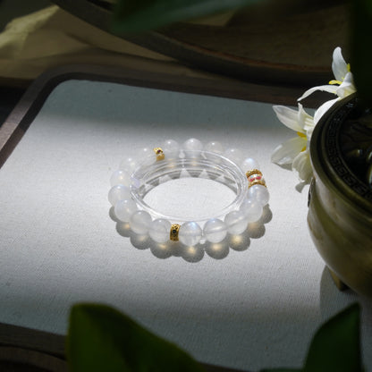 Wellness-Blue Moonstone-Metal