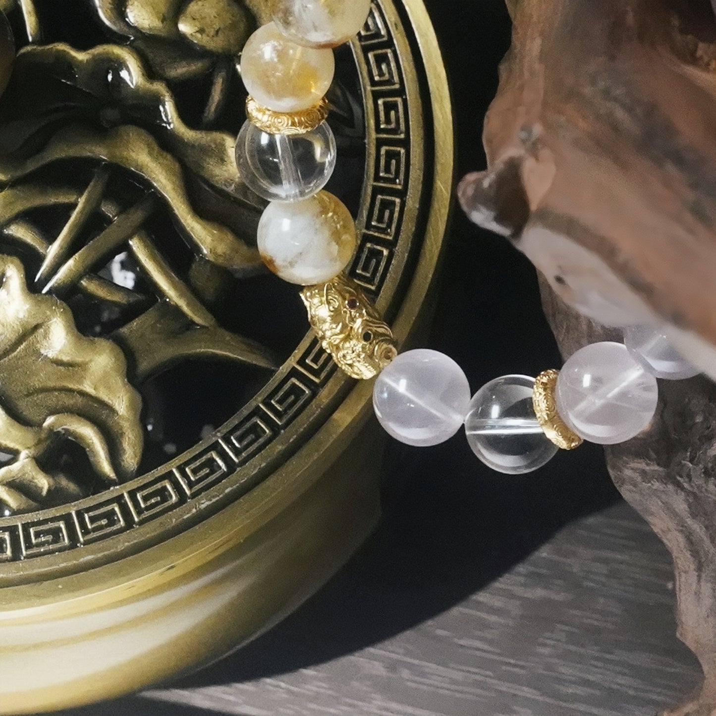 Love-Feathered Yellow Quartz-Earth