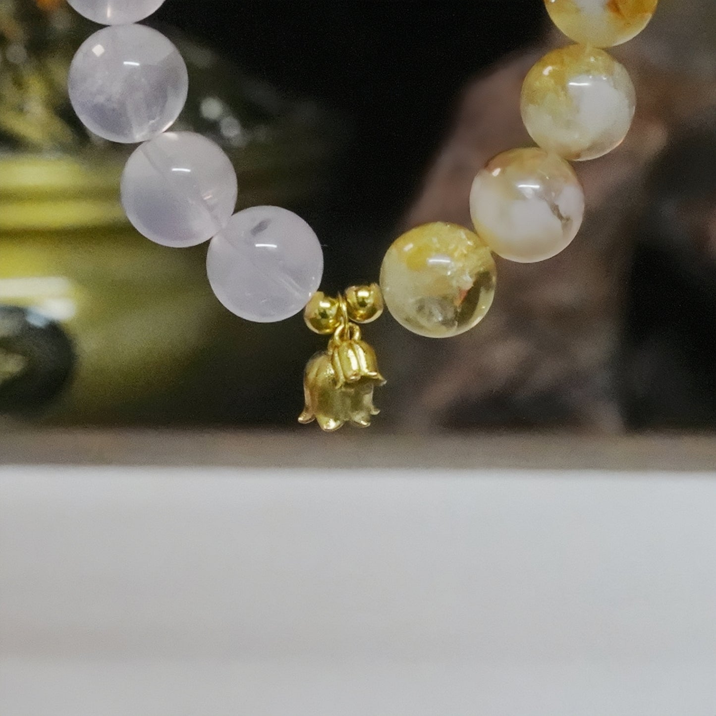 Love-Feathered Yellow Quartz-Earth