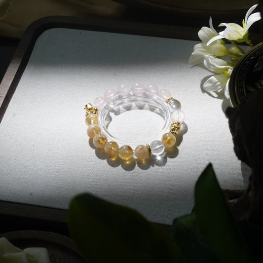 Love-Feathered Yellow Quartz-Earth